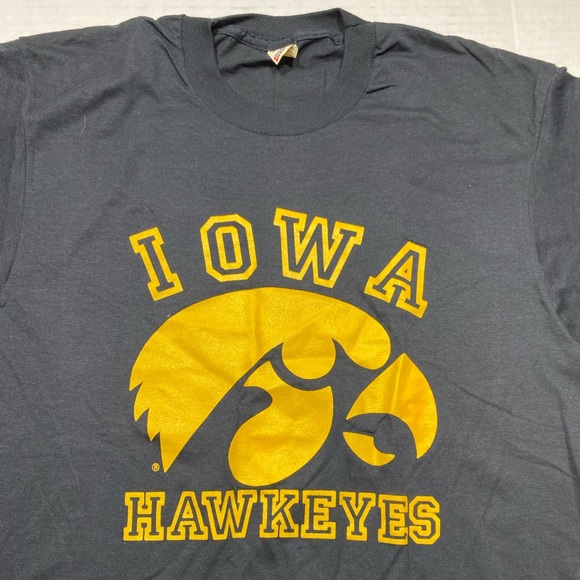 Iowa Hawkeyes NCAA Arch Logo T-Shirt - Team Colors, Unisex Fit, X-Large